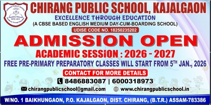 Admission Open 2026-2027